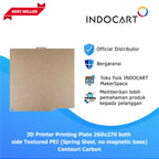 3D Printer Printing Plate Both Side Textured PEI Spring Steel No Magnetic Base Elegoo Centauri Carbon