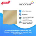 3D Printer Printing Plate Both Side Textured PEI Spring Steel No Magnetic Base Neptune 4 Plus