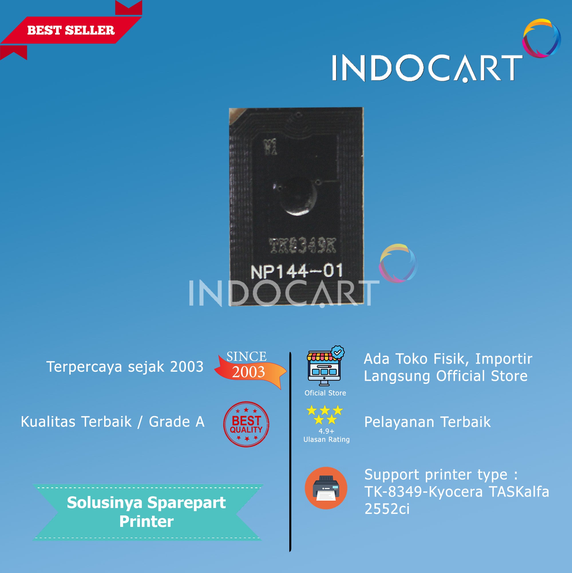 Chip TK8349 TK-8349K-8349C-8349M-8349Y-TASKalfa 2552ci