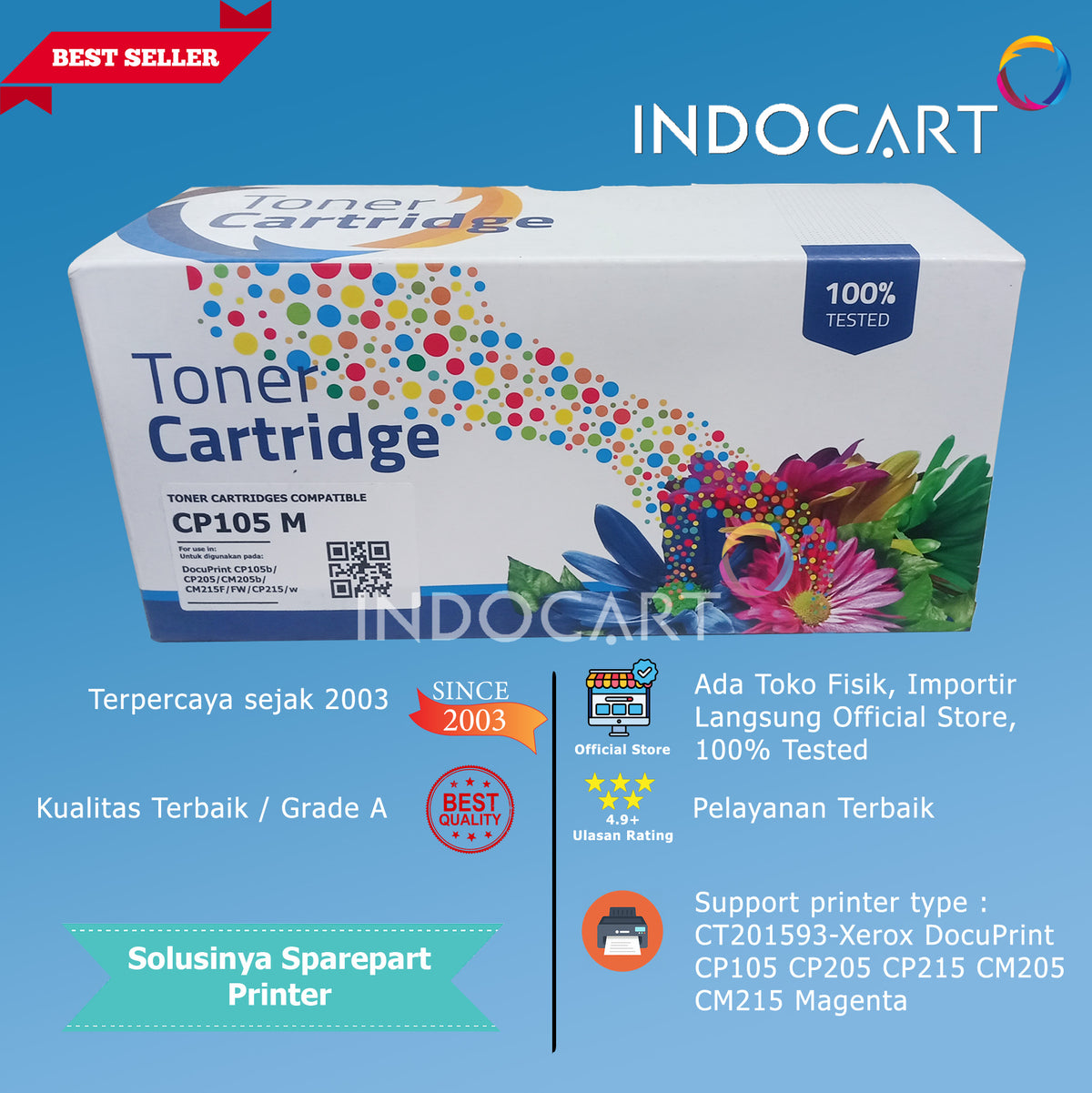Toner Cartridge Compatible CT201591 CT201592 CT201593 CT201594-Xerox CP205 CP215 CM205 CM215