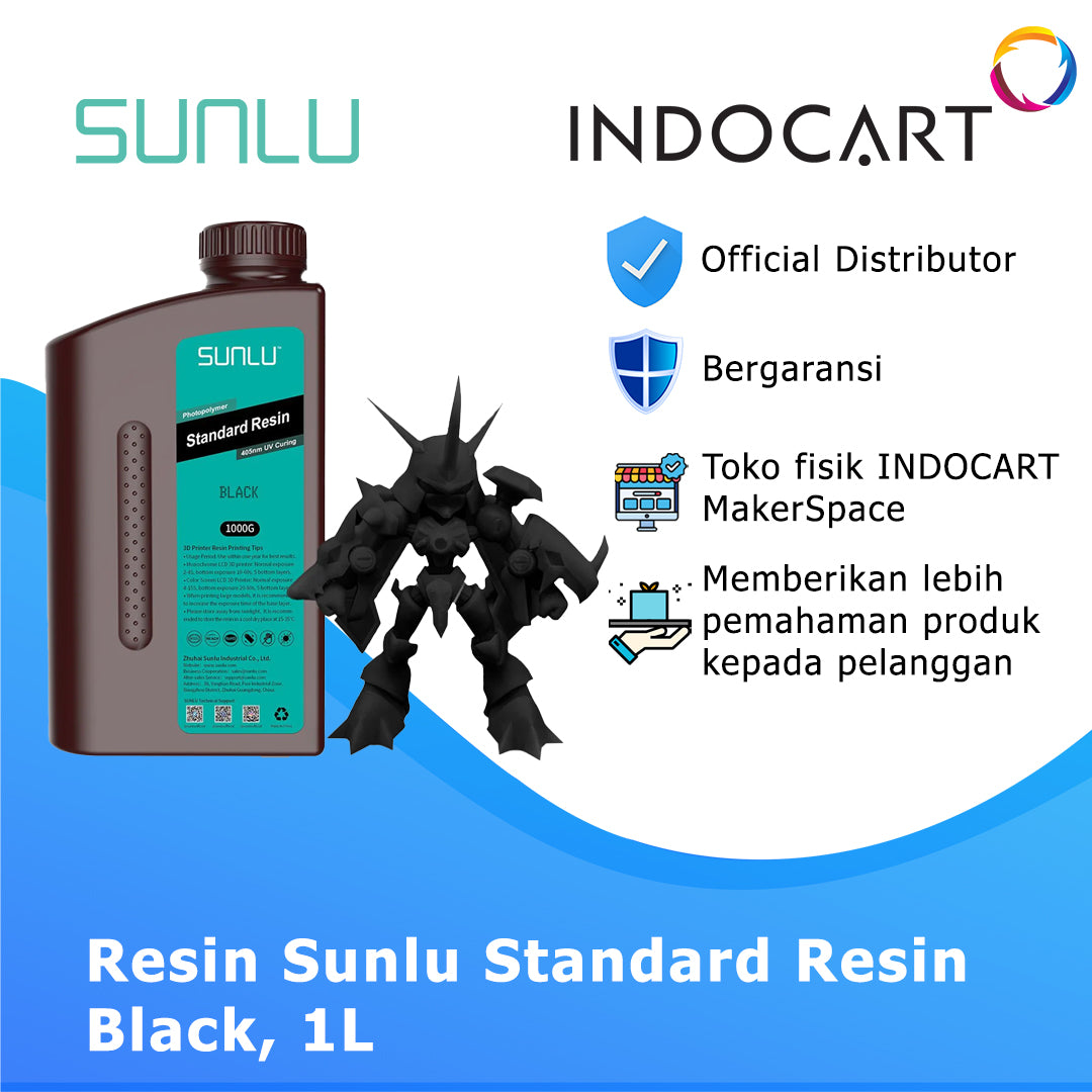 3D Printer Resin SUNLU Standart Low Shrinkage and High Precision 3D Resin 1kg
