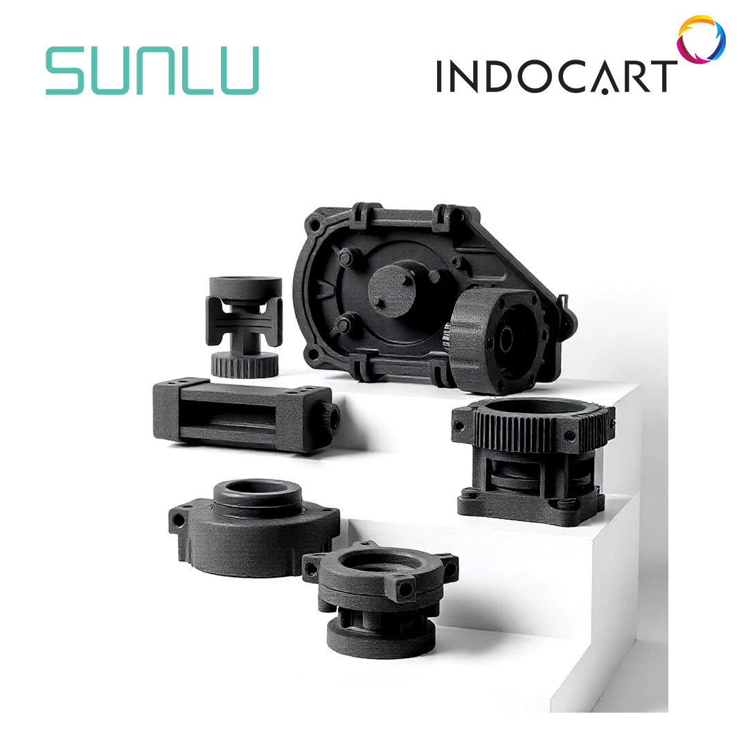 3D Printer Filament SUNLU PETG Carbon Fiber Boosts Toughness and Impact Strength PETG Filament Black 1.75mm 1kg