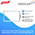 3D Printer Parts Resin VAT Alumunium 3D Printer Resin Sonic Mega 8KS 15 Inch