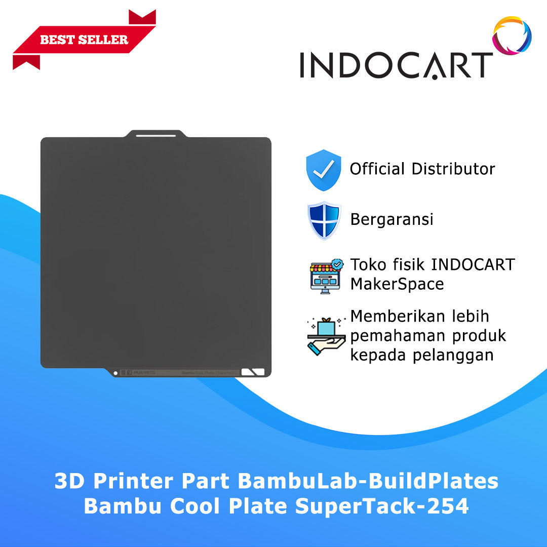 3D Printer Parts BambuLab BuildPlates Bambu Cool Plate SuperTack