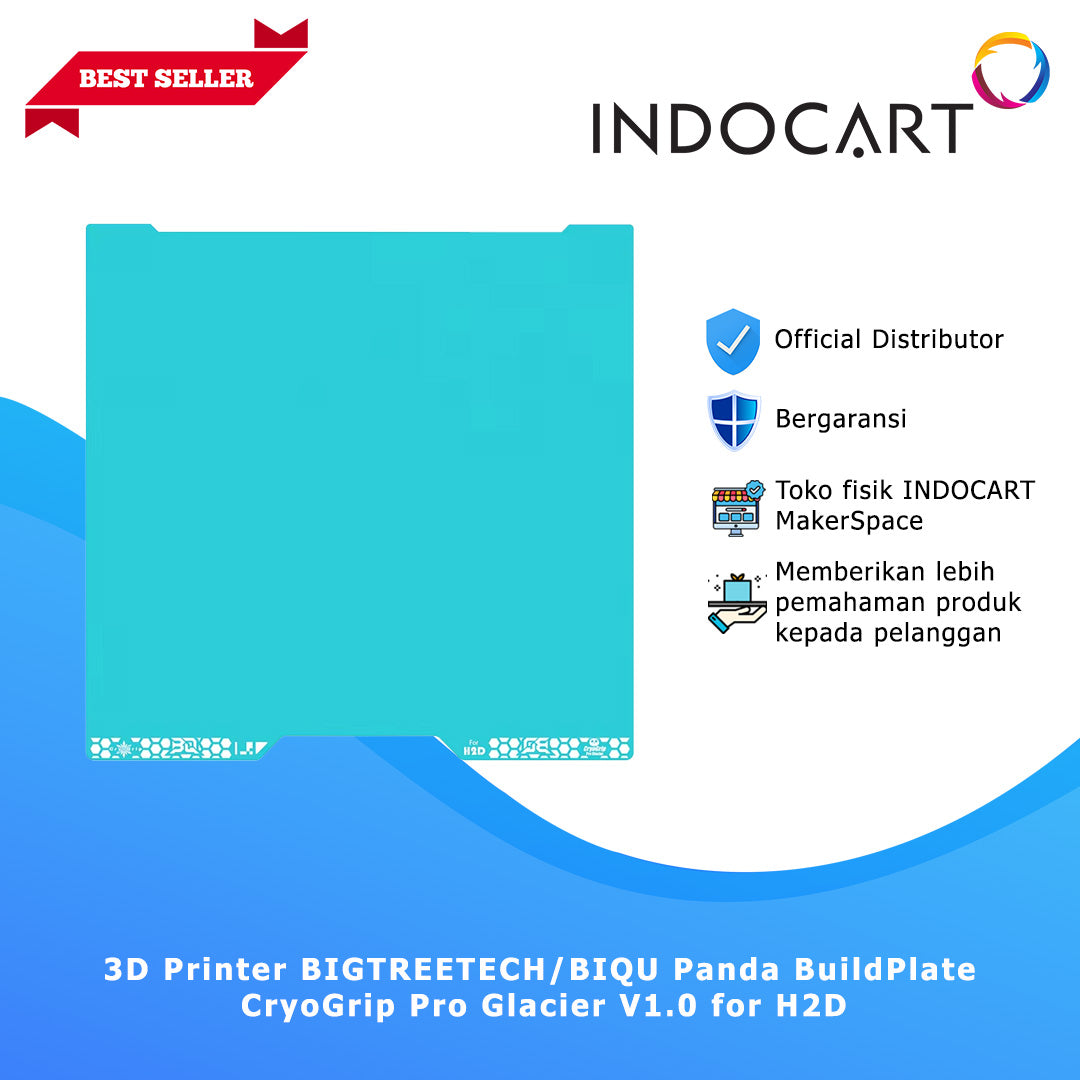 3D Printer BigTreeTech/BIQU Panda BuildPlate CryoGrip Pro Glacier V1.0 BambuLab H2D