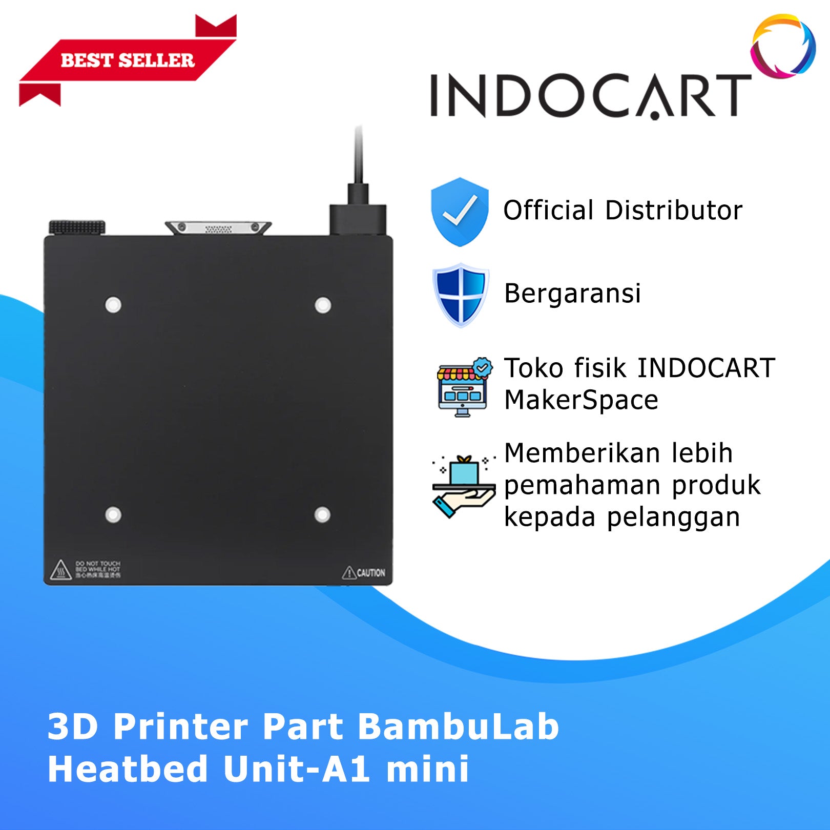 3D Printer Parts BambuLab Heatbed Unit A1 Mini