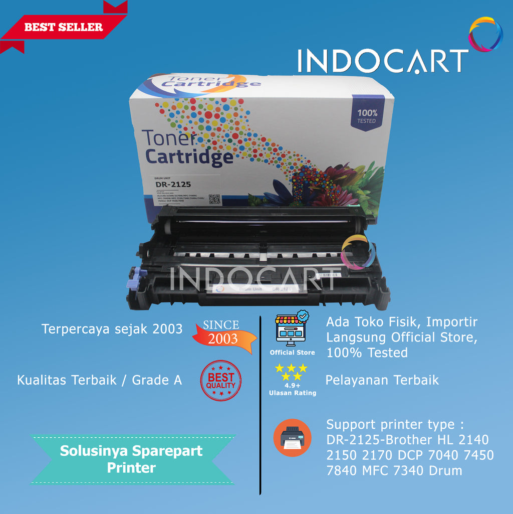 Toner Imaging Drum Compatible DR-2255-HL 2130 2240 2250 2270 Fax 2840 DCP 7055 7065 MFC 7360 7470 7860