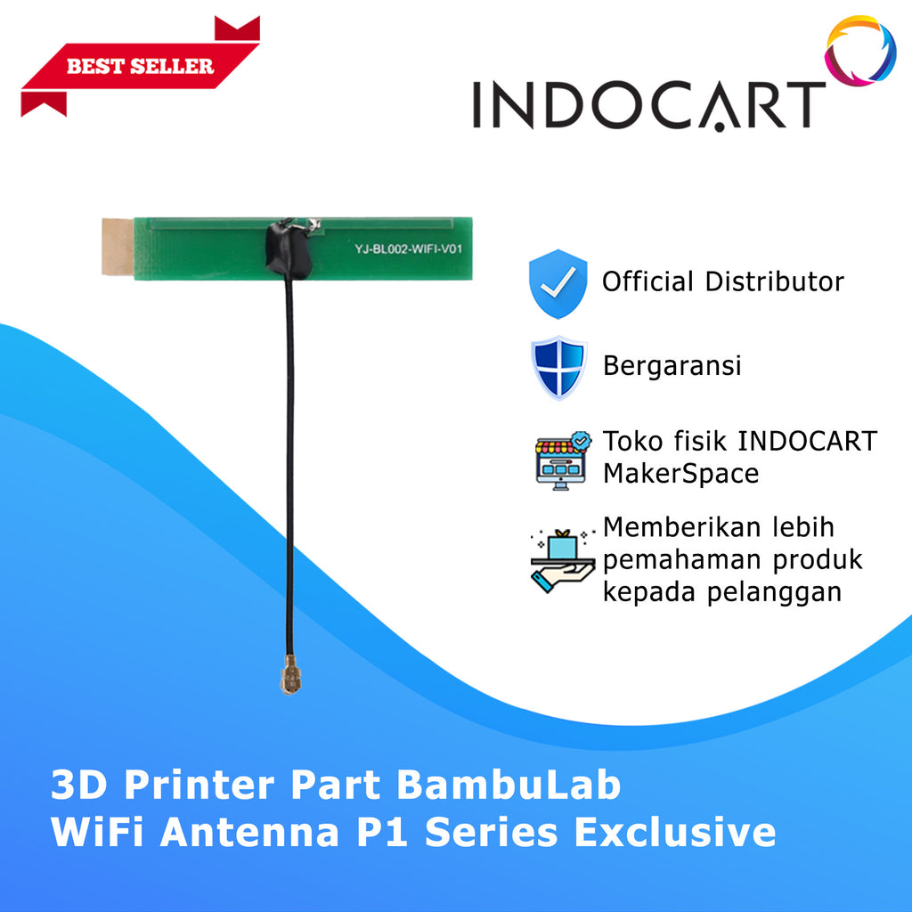 3D Printer Parts BambuLab WiFi Antenna P1 Series Exclusive