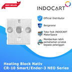 3D Printer Parts Creality OEM Heat Block 20×20×10 Al6061 Aluminium Creality Ender 3Neo/E3Max Neo/CR 6SE
