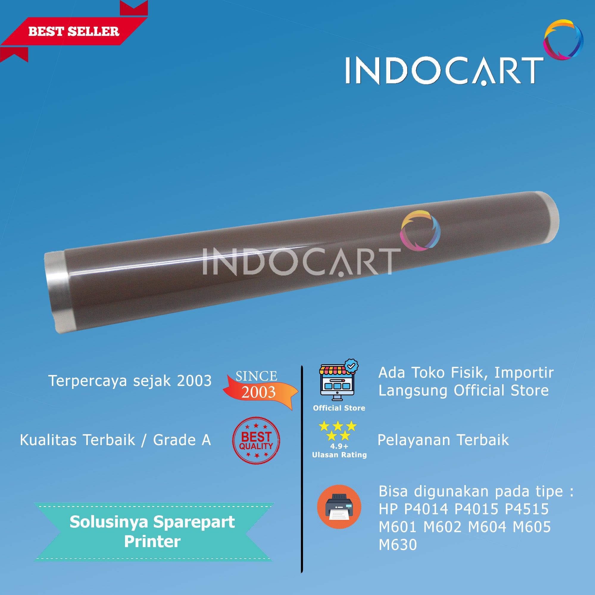 Fuser Film Sleeve-HP P4014 P4015 P4515 M601 M602 M603 M604 M605 M606 M630 M4555-RM1 4554