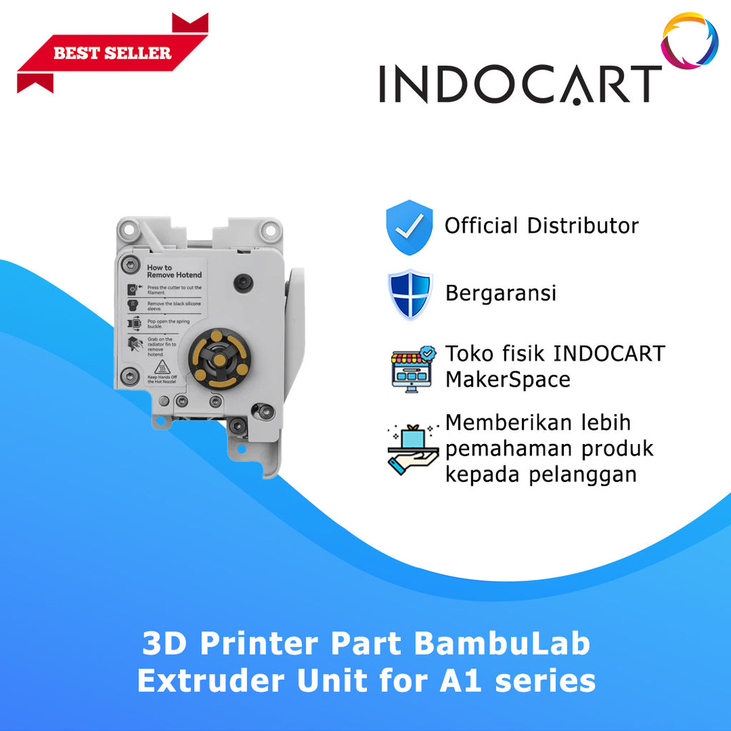 3D Printer Parts BambuLab Extruder Unit for A1 series