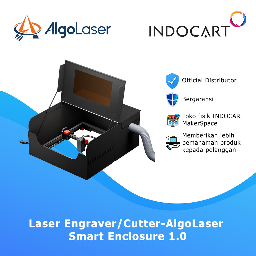 Laser Engraver/Cutter Parts AlgoLaser Smart Enclosure 1.0 Foldable and Smoke Proof