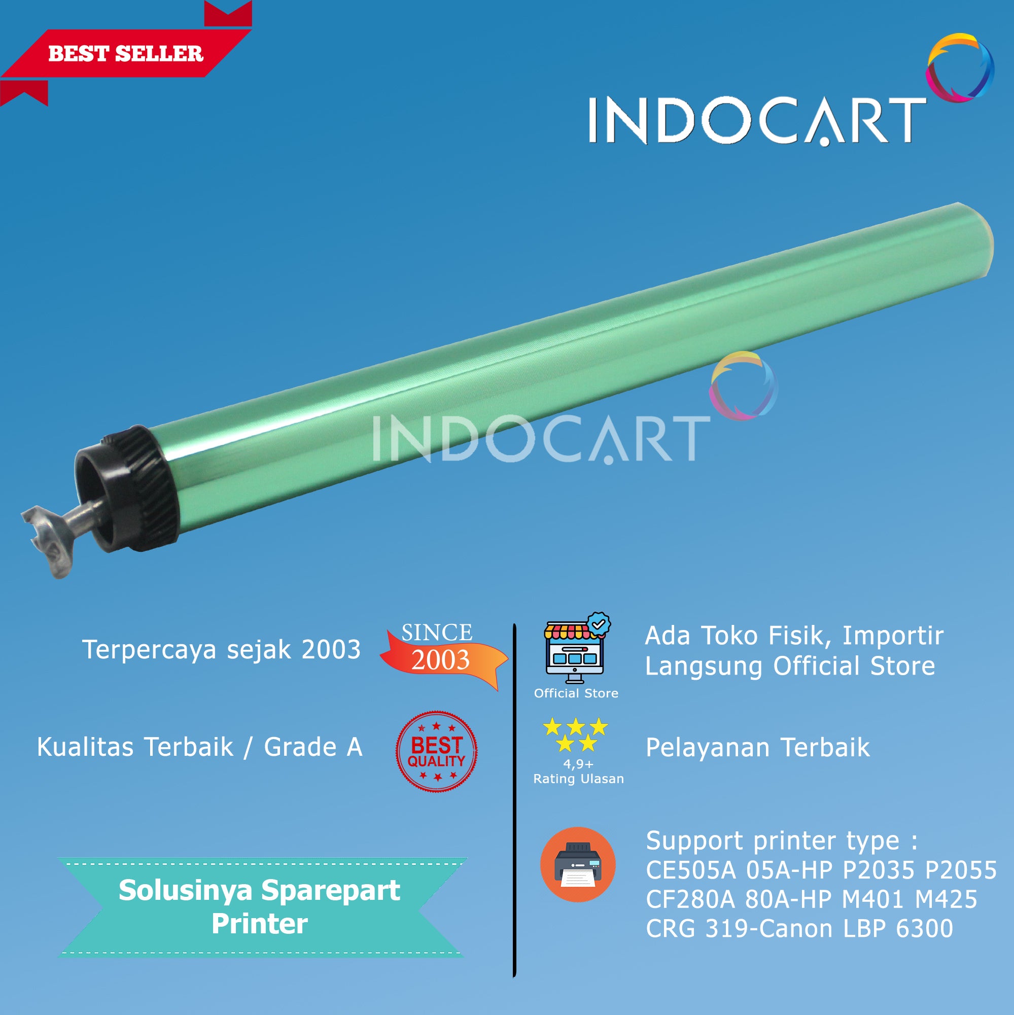 OPC Drum Glossy CRG 319-Canon LBP 6300 6650