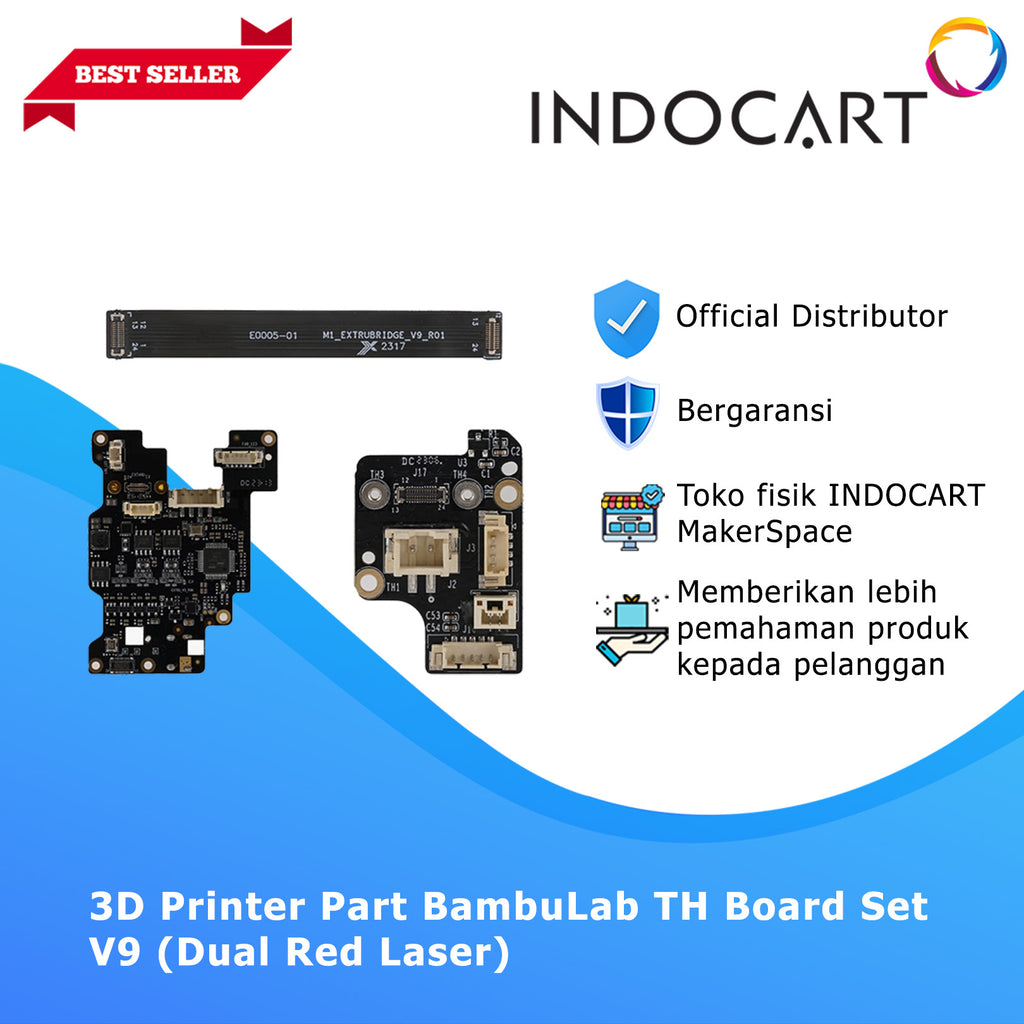 3D Printer Parts BambuLab TH Board Set V9 Dual Red Laser BambuLab X1C
