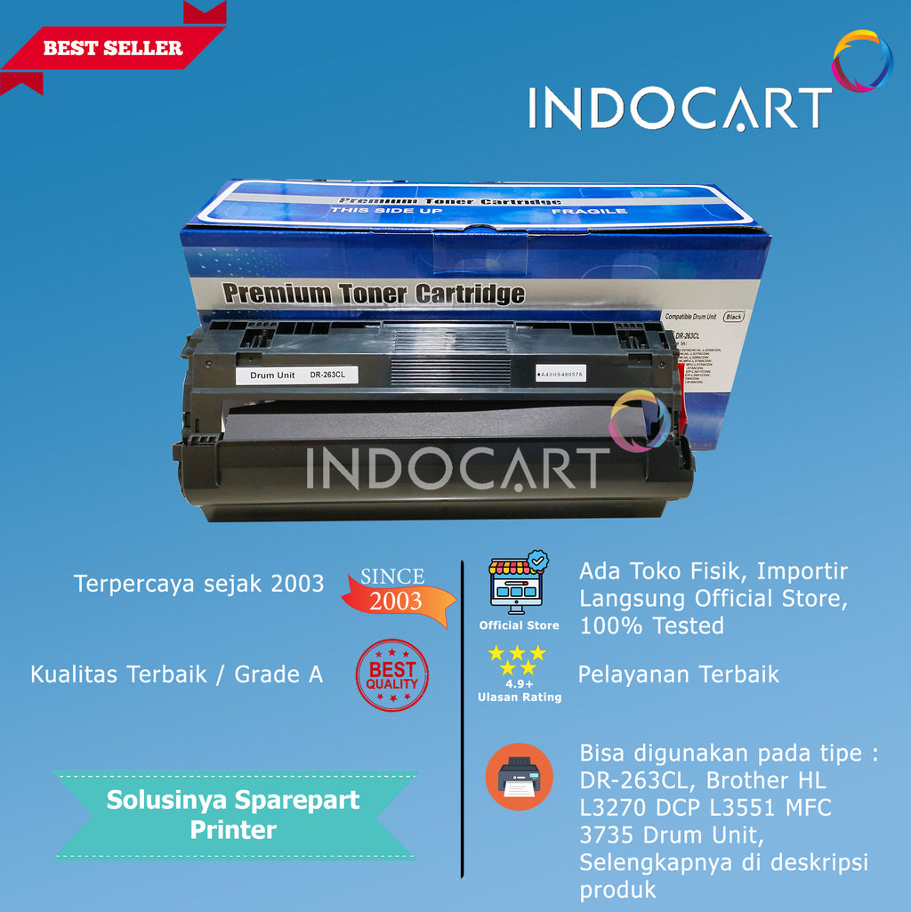 Toner Imaging Drum Compatible-HL L3270 DCP L3551 MFC 3735 3750 3770