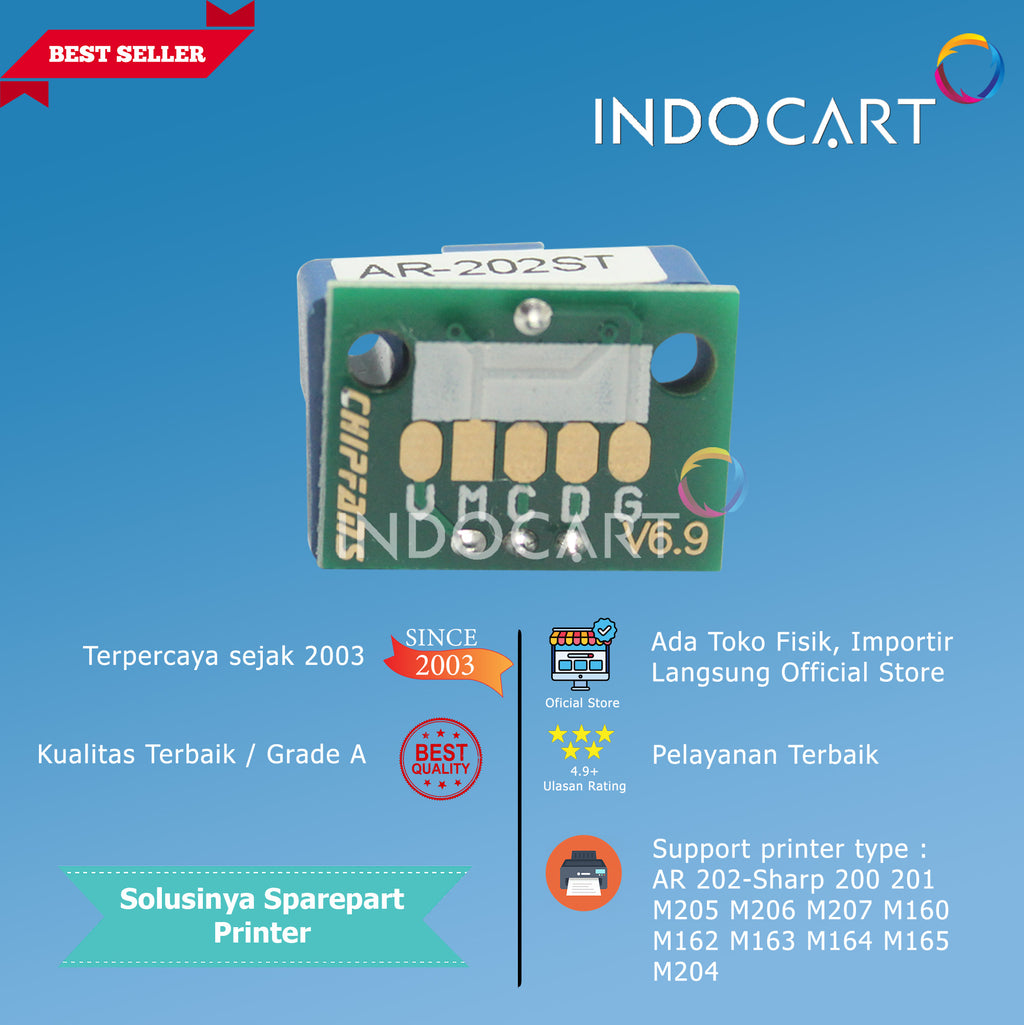 Chip AR 202-Sharp 200 201 M205 M206 M207 M160 M162 M163 M164 M165-16K