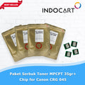 Paket Serbuk Toner MPCPT+Chip for Canon CRG045 CRG054 CRG 045 054