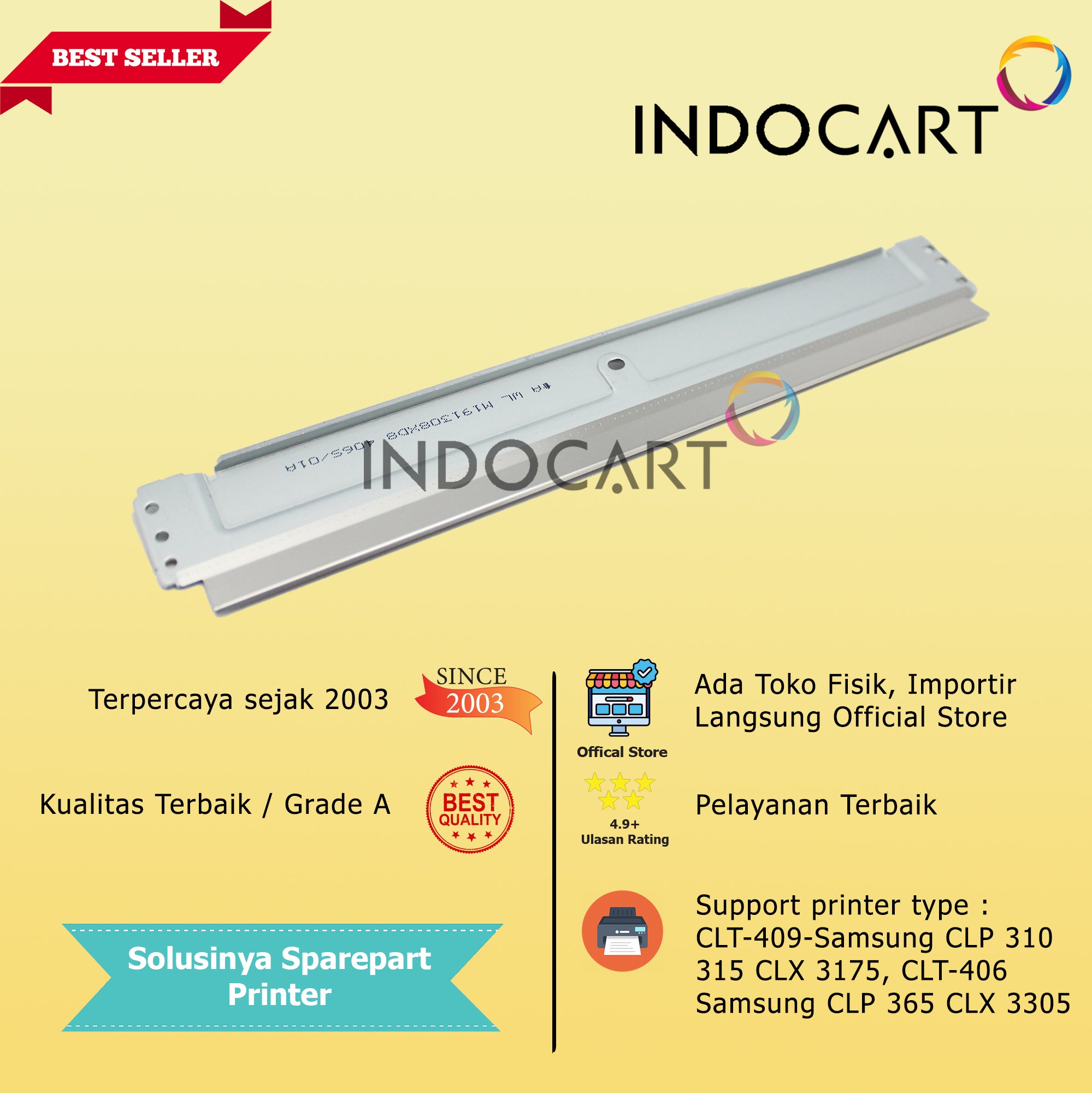 Doctor Blade W2090A W2091A W2092A W2093A 119A-HP M150 MFP M178 M179