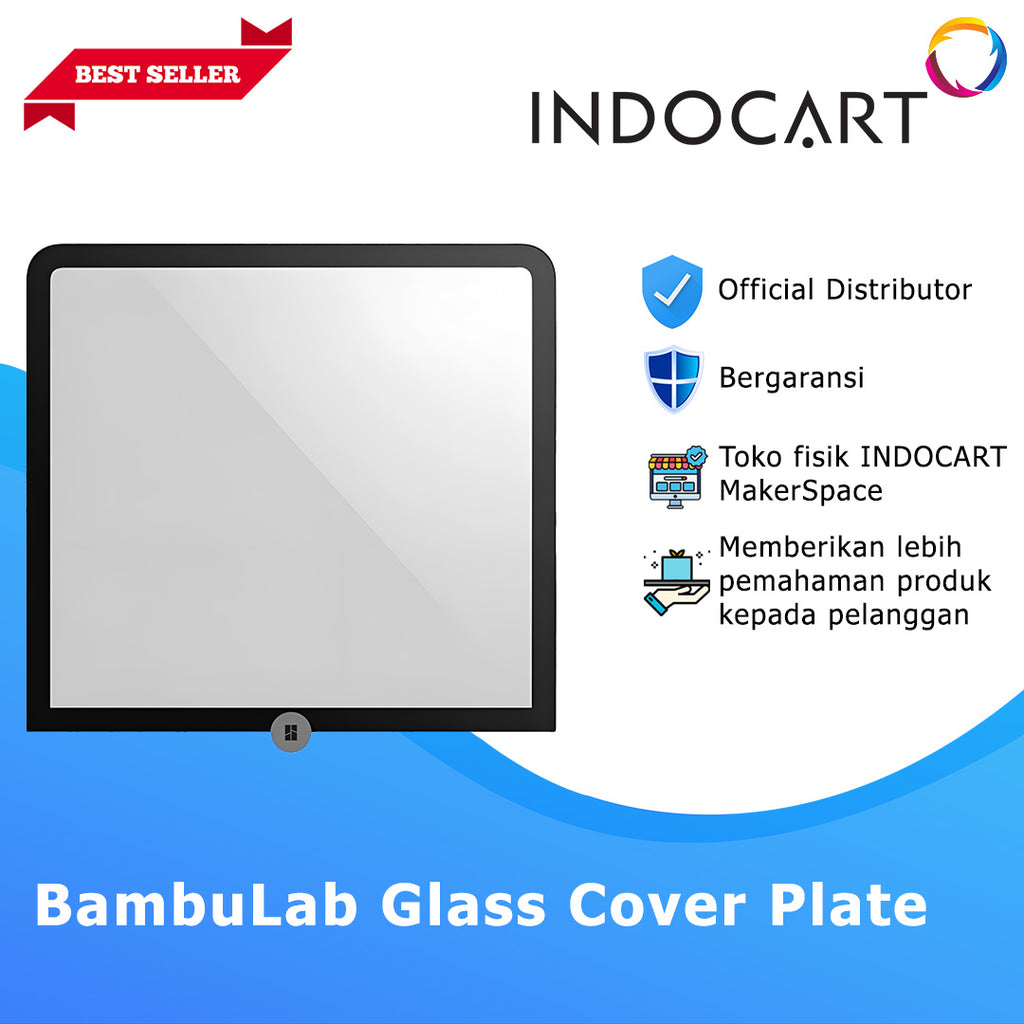 3D Printer Parts BambuLab Glass Cover Plate BambuLab X1/P1 Series