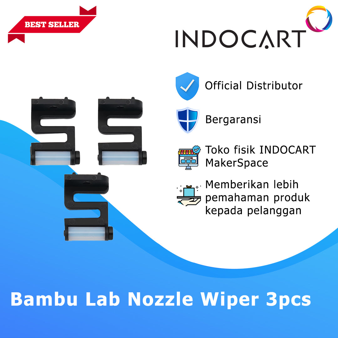 3D Printer Parts BambuLab Nozzle Wiper-3pcs BambuLab X1/P1 Series