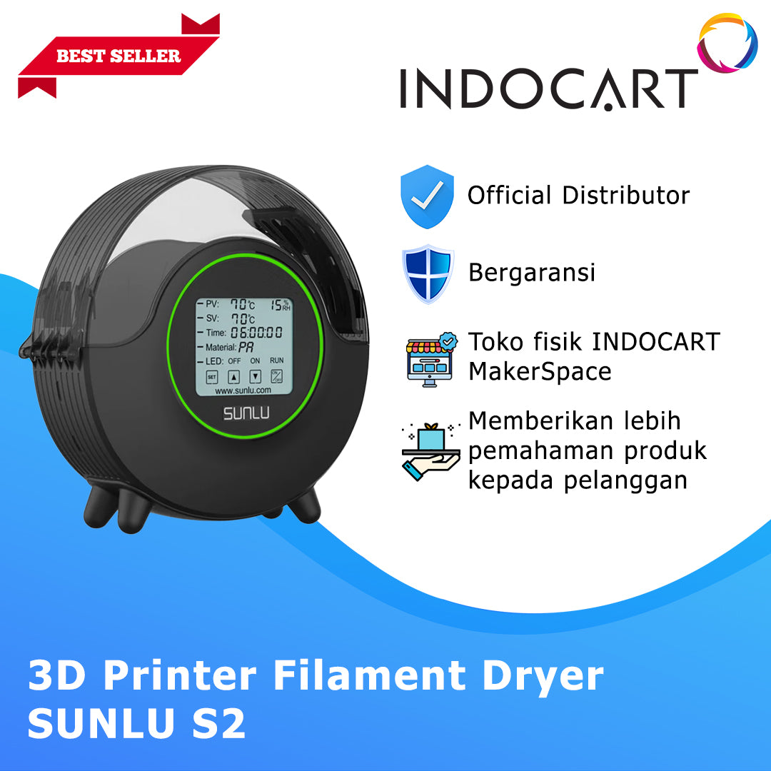 3D Printer Filament Dry Box-SUNLU FilaDryer S2 DryBox
