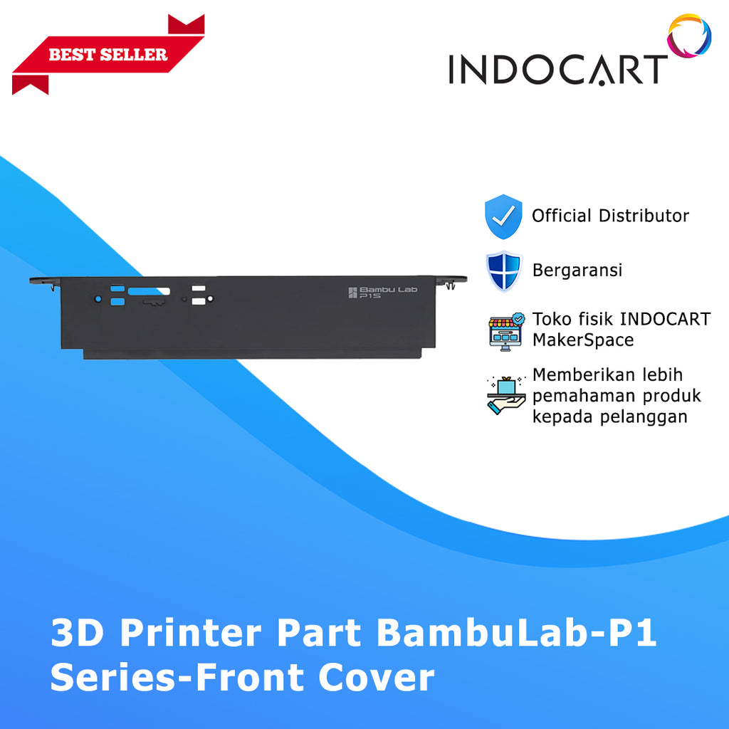 3D Printer Parts BambuLab Front Cover for BambuLab P1 Series