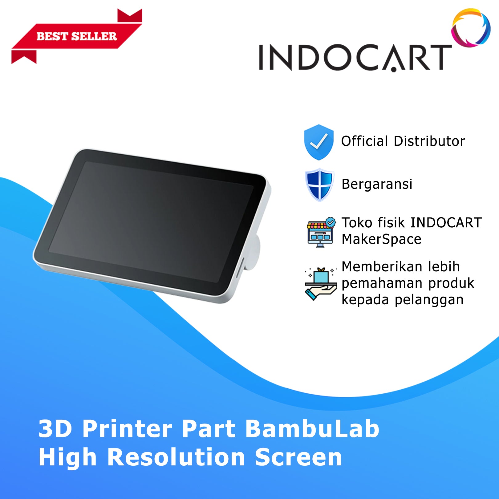 3D Printer Parts BambuLab High Resolution Screen X1 Series