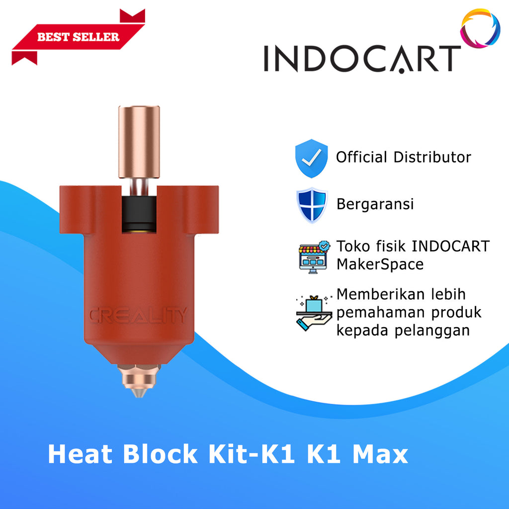 3D Printer Parts Creality OEM Ceramic Heat Block Creality K1/K1Max