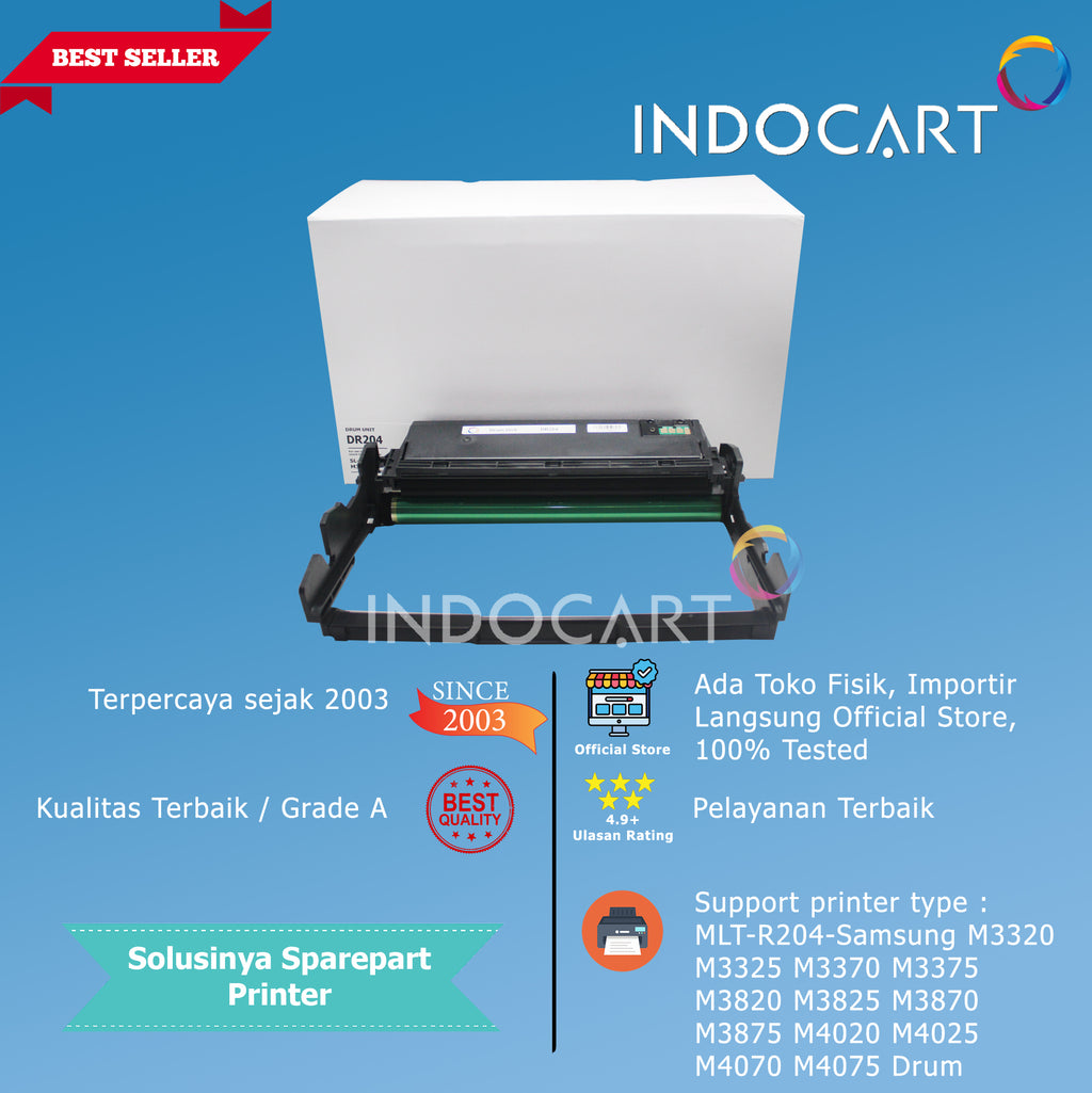 Toner Imaging Drum Compatible MLT-R204-Samsung M3325 M3375 M3825 M3875 M4025 M4075