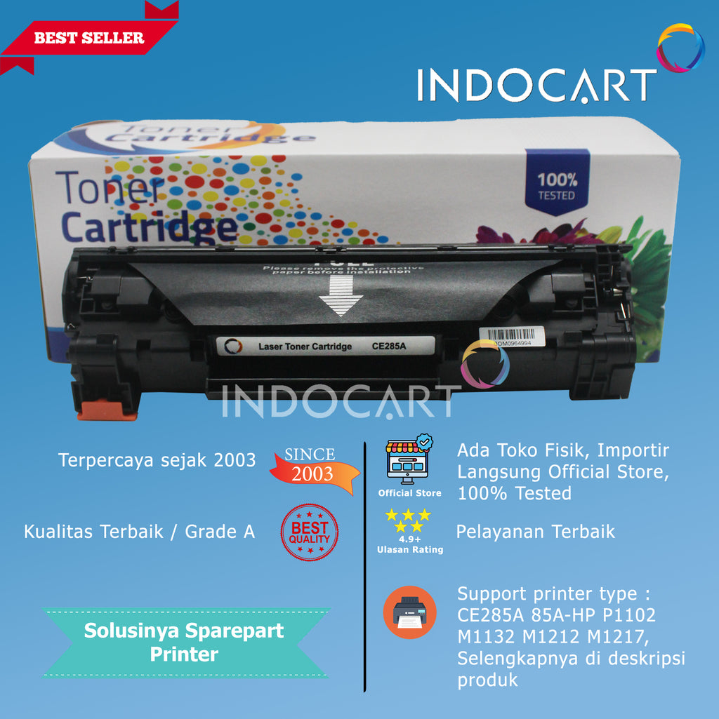 Toner Cartridge Compatible CE285A 85A-HP LaserJet P1102 M1132 M1212 M1217