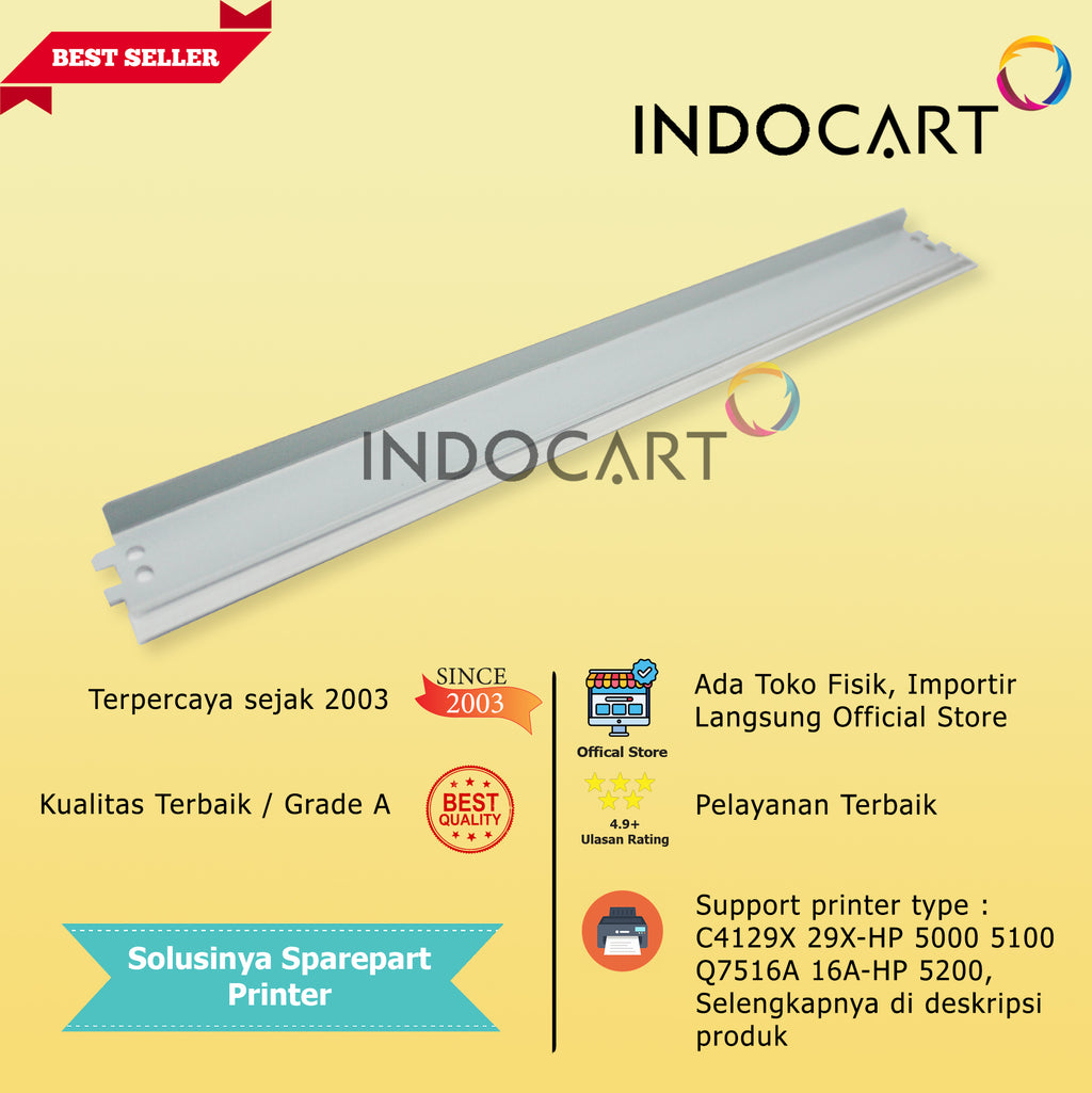 Wiper Blade Kuroki 29X 43X 25X 82X-HP 5000 5100 9000 9040 9050 8100 8150 M806 M830
