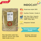 Serbuk Toner SIF-53 53A 05A 51A 55A 70A-HP P2014 P2035 P3005 P3015 M521 M2727 M5025-100gr