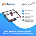 Laser Engraver/Cutting Machine AlgoLaser DIY KIT MK2 10W with Blazing Fast Engraving 12000mm/min-without Air Pump