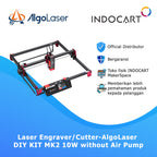 Laser Engraver/Cutting Machine AlgoLaser DIY KIT MK2 10W with Blazing Fast Engraving 12000mm/min-without Air Pump