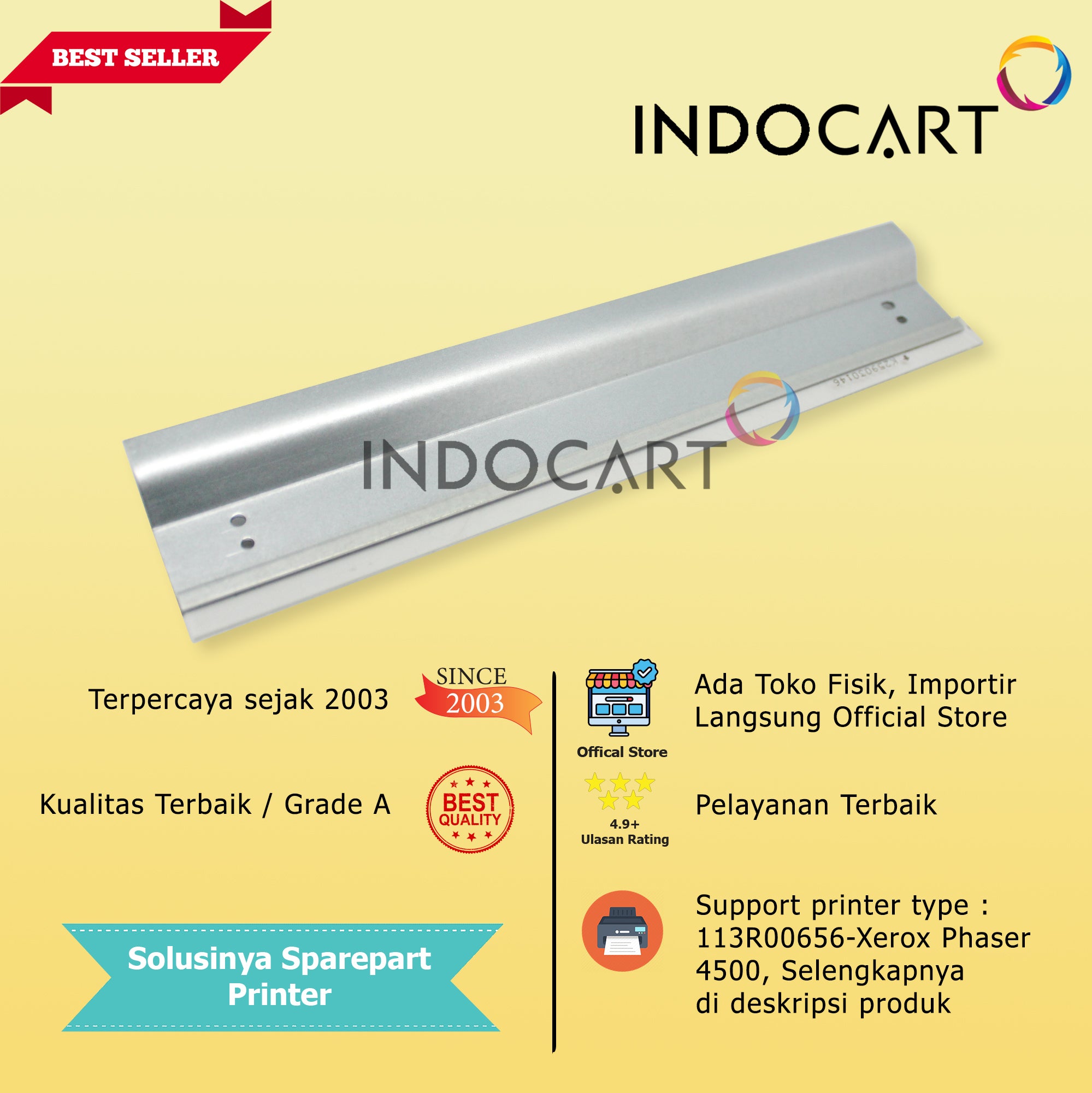 Wiper Blade Kuroki CT350268 CT350269-Xerox DocuPrint 240 340 Phaser 4500