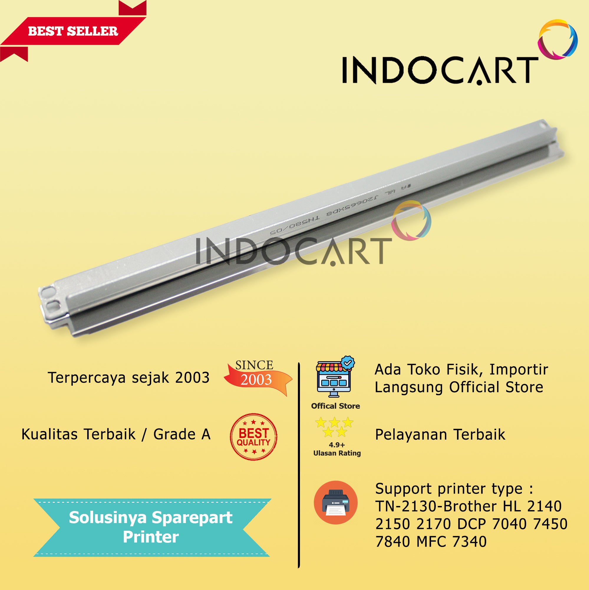 Doctor Blade TN2130 TN2150 TN-2130 TN-2150-HL 2140 2150 2170 DCP 7040 7450 7840 MFC 7340