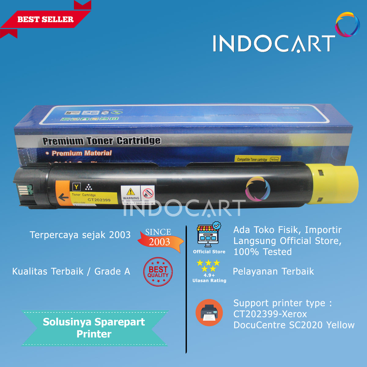 Toner Cartridge Compatible CT202396 CT202397 CT202398 CT202399-Xerox DocuCentre SC2020