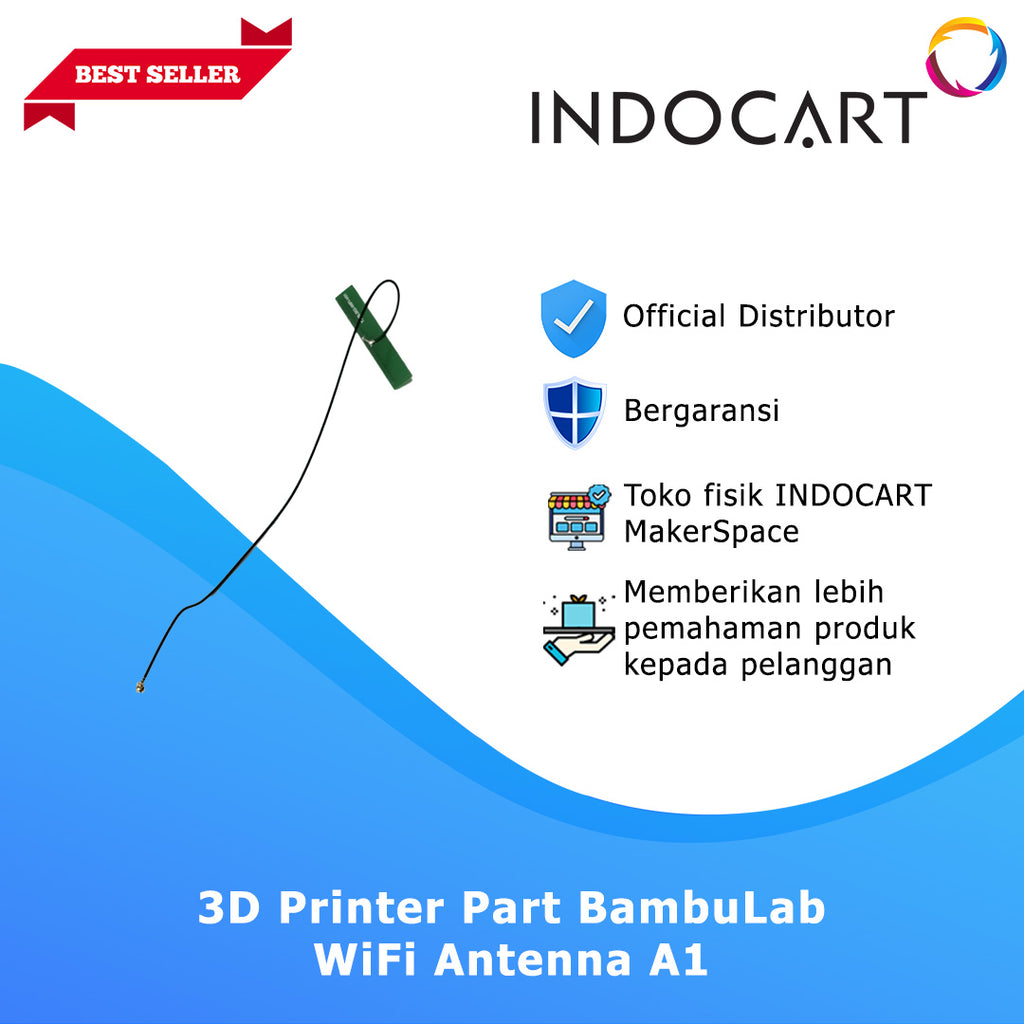 3D Printer Parts BambuLab WiFi Antenna Connection BambuLab A1