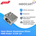 3D Printer Parts Creality OEM Heat Block 20×20×10 Al6063 Aluminium MK8 Creality Ender 2Pro/3/3Pro/3S/3V2