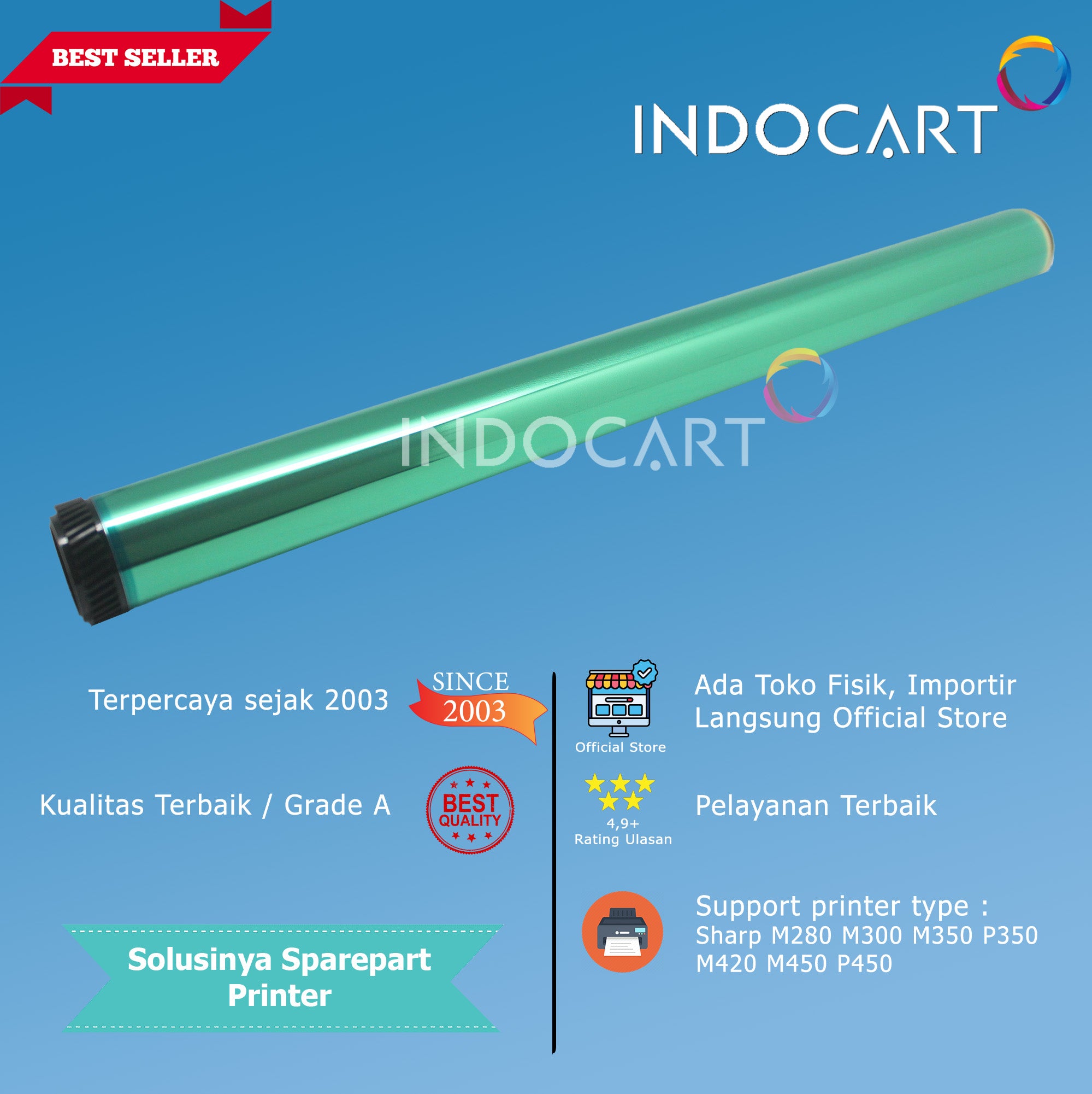 OPC Drum Glossy AR 450-Sharp M280 M300 M350 P350 M420 M450 P450