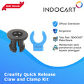 3D Printer Parts Creality OEM Quick Release Claw and Clamp Kit D4 PA66 Black D5.5 Creality E3V2/CR 6SE/SermoonV1
