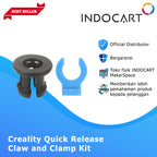 3D Printer Parts Creality OEM Quick Release Claw and Clamp Kit D4 PA66 Black D5.5 Creality E3V2/CR 6SE/SermoonV1