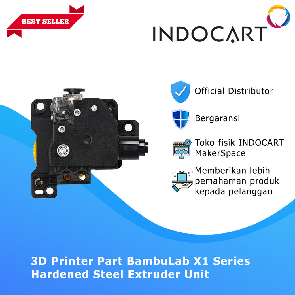 3D Printer Parts BambuLab Hardened Steel Extruder BambuLab X1C