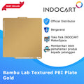 3D Printer Parts BambuLab Textured PEI Plate Gold BambuLab X1/P1/A1