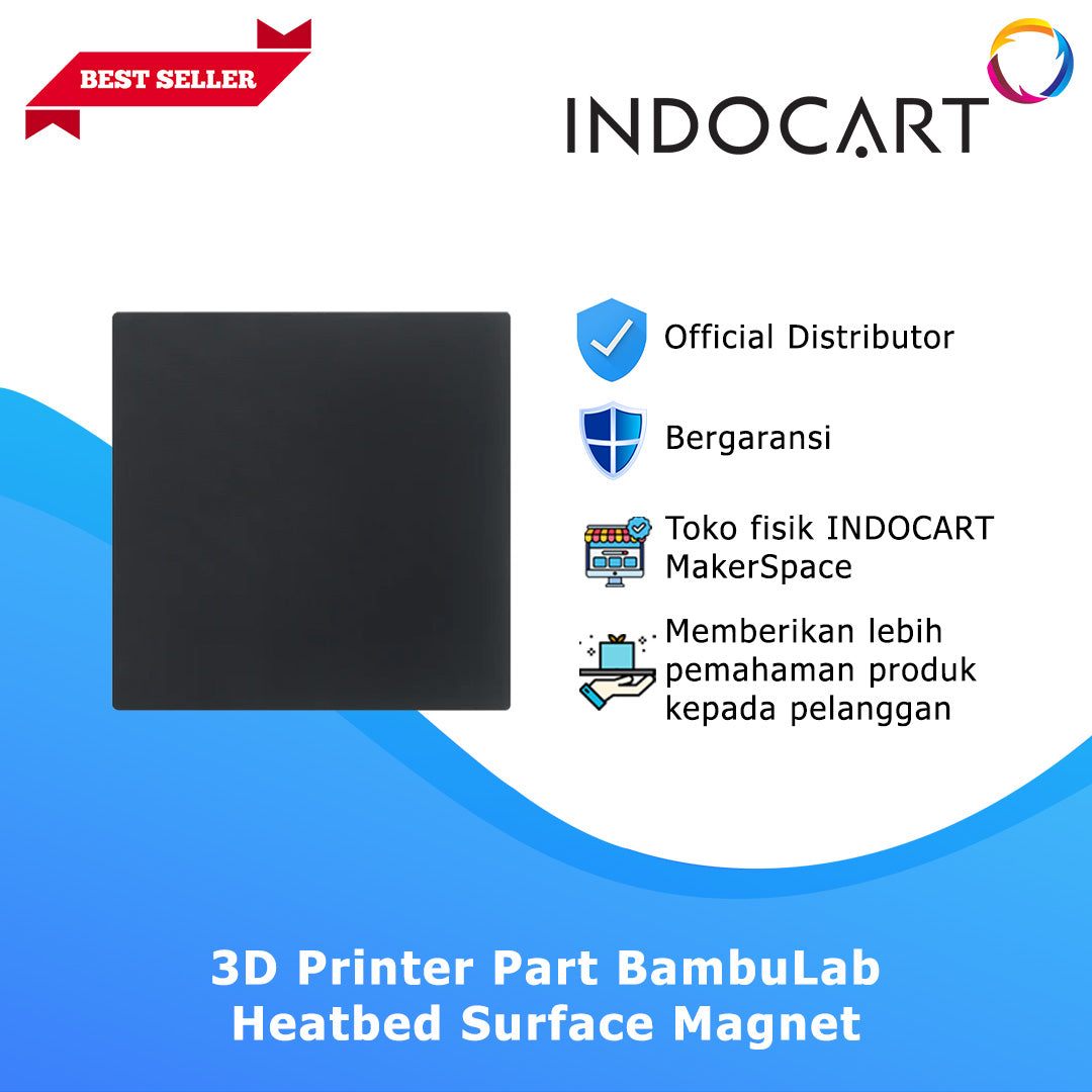 3D Printer Parts BambuLab Heatbed Surface Magnet without Cutout BambuLab P1 Series