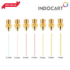 INDOCART Nozzle 3D Printer Creality Ender 3 3V2 5 CR6 CR10 D6-0.2mm