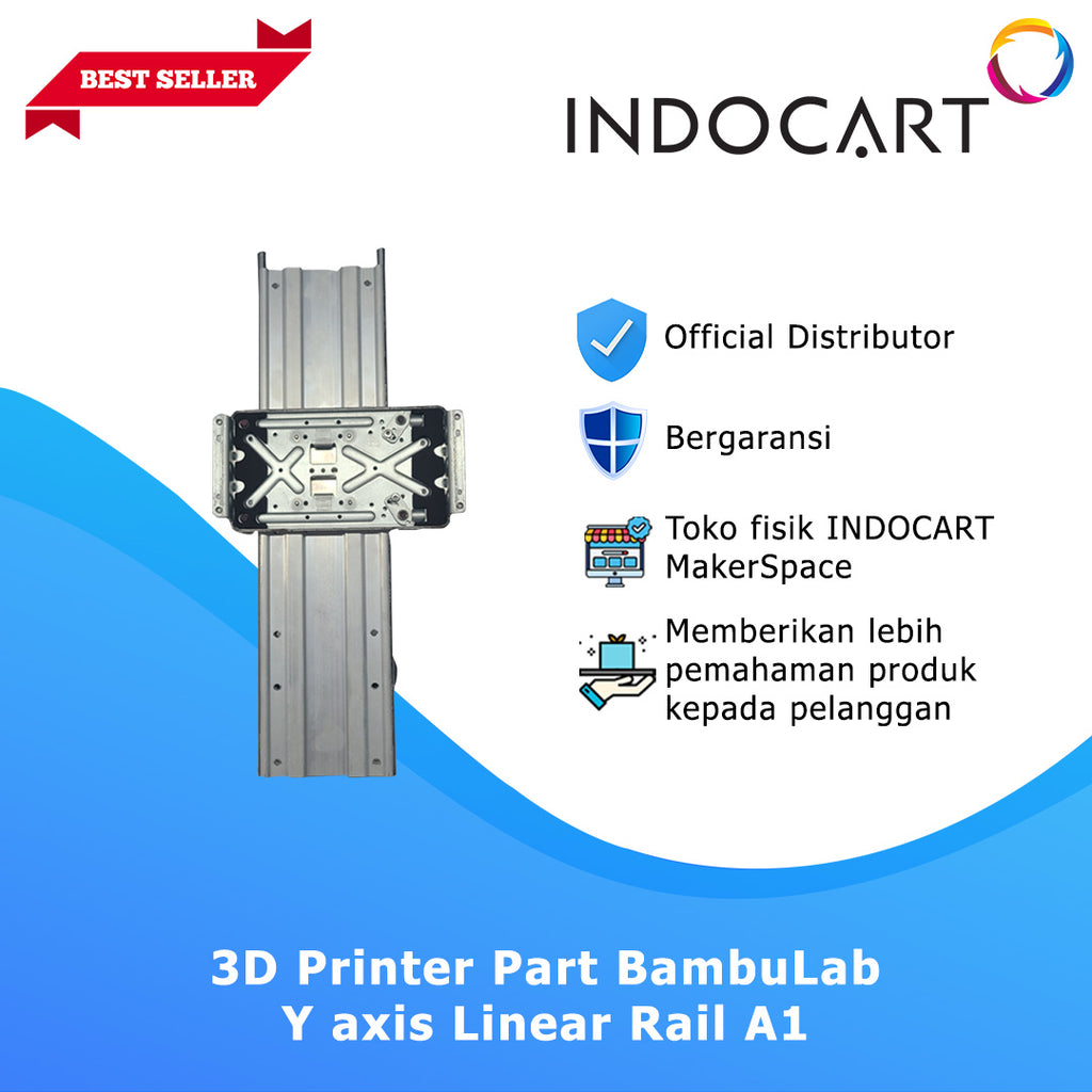3D Printer Parts BambuLab Y Axis Linear Rail BambuLab A1