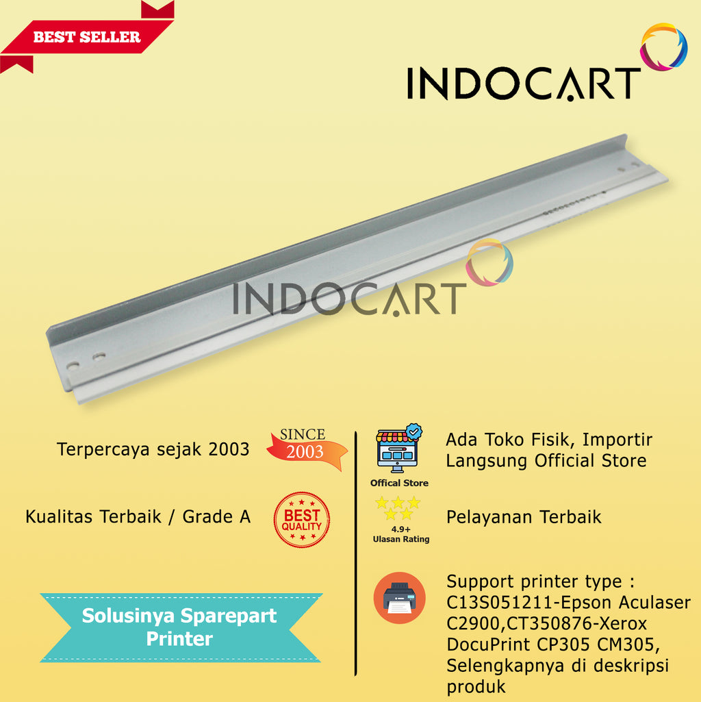 Wiper Blade Kuroki CT350876 CT350604-Xerox DocuPrint CP305 CM305 C1110 C1190 C2120