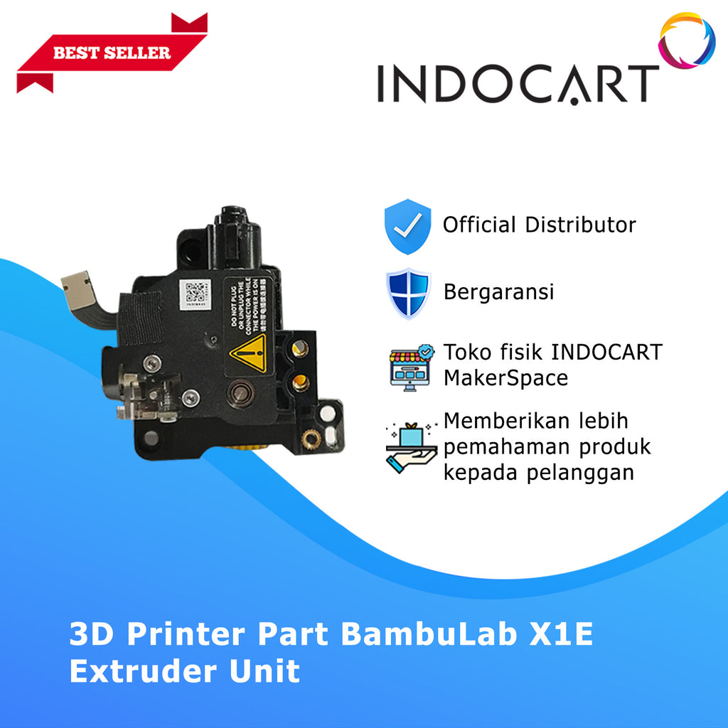 3D Printer Parts BambuLab X1E Extruder Unit