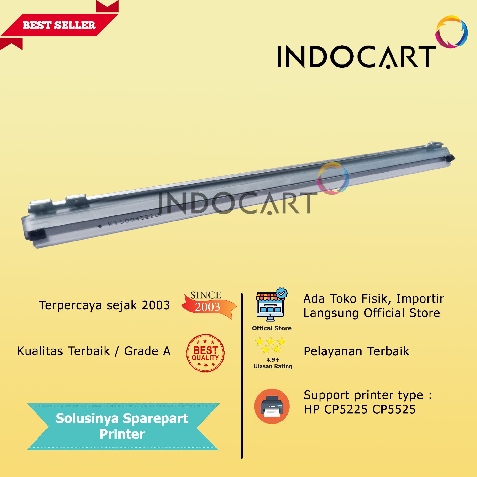 Wiper Blade Transfer Belt Kuroki-HP CP5225 CP5525 M775